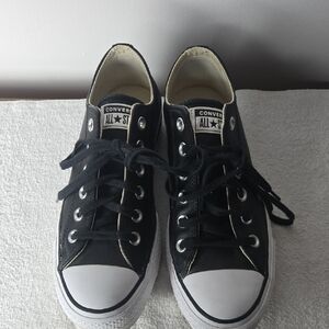 Converse Black and White Low-Top Sneakers
